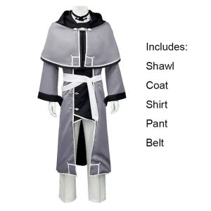 2026 Mushoku Tensei Rudeus Greyrat Cosplay Costume Jobless Reincarnation Anime Adulthood Uniform Set Cosplayer Wigs Halloween2026