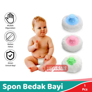 Set Tempat Bedak Bayi Tempat Bedak Bayi Tabur Spon Bedak Bayi Vanvin Powder Puff Case-Aurora Store