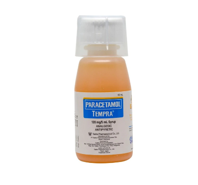 Tempra Forte 6 - 12 years old Orange Flavor 250 mg / 5 ml 60 ml Syrup