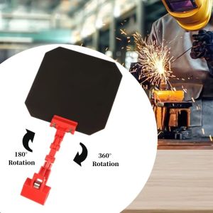 FLYING Portable Welding Shield Clip Design Anti-glare Welding Protection Cover Professional Rotatable Welding Light Shield Plate For Welding Task