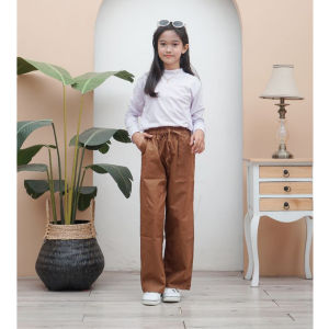 Celana Kargo Wanita Panjang Premium Pensil Cargo Korean Style Bahan Twill Combed Strecth