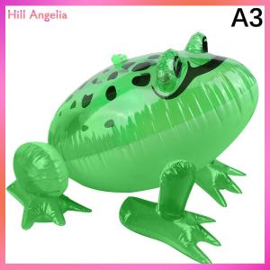 [Hill Angelia] Phát sáng Inflatable màu xanh lá cây nảy ếch cóc Ballon rừng động vật đồ chơi vui trẻ em bên món quà sinh nhật trang trí đám cưới