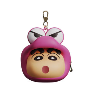 100% Authentic Crayon Shinchan Silicone Case for Earphones Lightweight & Portable Shockproof Dustproof Anti-fall CC1