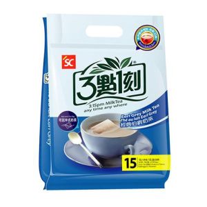 Direct from Taiwan 🇹🇼【3点1刻】Classic Earl Grey Milk Tea｜Real Leaf Brew 三点一刻 经典伯爵奶茶 (15pk/bag)