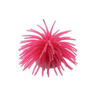 QIANZHUO 6 Colors Decoration 1Pcs Coral Silicone Ornament Fish Tank Ornament Decor Silicone Artificial Coral Fish Plant