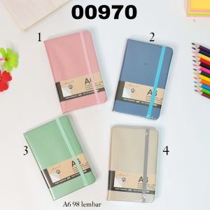 SOS Buku Agenda Tali A6 / Buku Planner / Buku Kerja