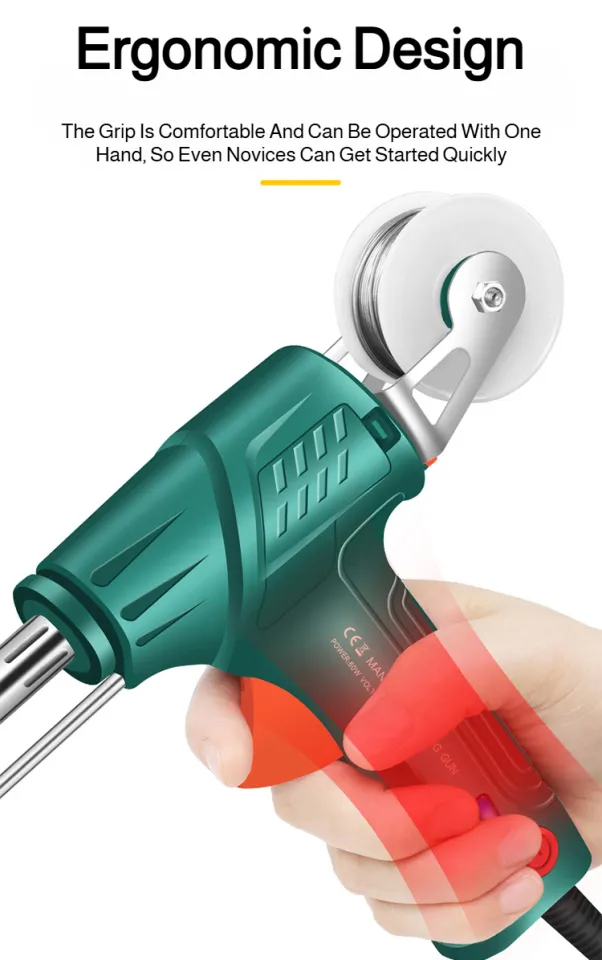 3-in-1 Handheld Laser Welder – Portable Laser Tool For Welding, Cutting & Rust Removal, 110V, Internal Heating Technology