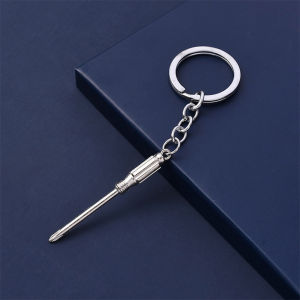 Gantungan Kunci Alat Perkakas Toolkit Mini 3D - Kunci Inggris Wrench Pas Tang Jepit Obeng Palu Keychain Key Chain Tools