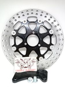 Disc Piringan Cakram Lebar bulat black MIO J - MIO M3 - MIO GT - XRIDE 260 mm MODEL TZM