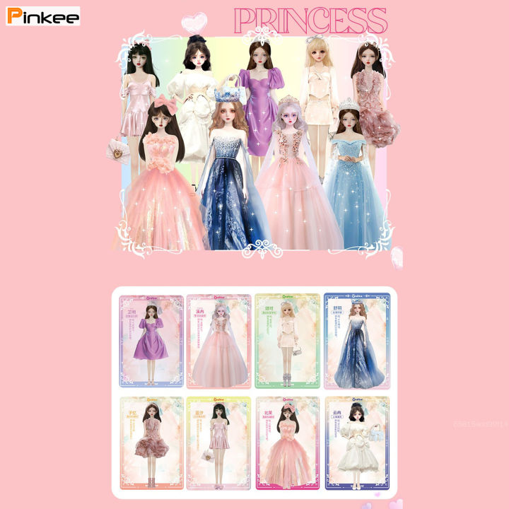 Pinkee Magnetic Princess Dress Up Paper Doll Magnetic Repeating Dolls Dress  Up Show Sticker Toy for Toddler's Preschool Activity PE-MY TF-Liz-PH |  Lazada PH