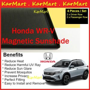 Honda WR-V 2023 2024 2025 Car Front Windshield Sunshade Custom Fit Car Window Sunshade Customized Front sun shade Cermin Depan Wrv