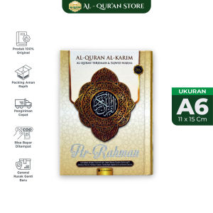 Al Quran Kecil Terjemahan dan Artinya Lengkap Tajwid Warna Ar Rahman Hard Cover dan Resleting