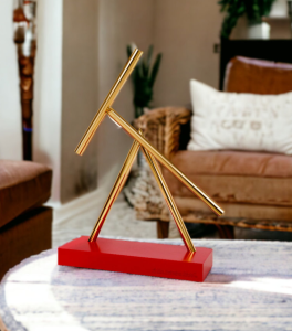 Basic Edition The Swinging Sticks- Iron Man Limited Edition -Red Base / Gold Stick