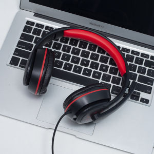 V2S K2pro Foldable Headphone Wired Gaming Headphone With Headset Stereo 3.5mm Microphone Stretchable headset