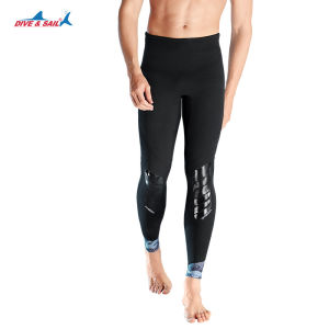 Dive Sail 3MM Wetsuit Separate Body Warm Diving Vest Diving Pants Open Zipper Snorkeling Swimming Cold Surf Vest