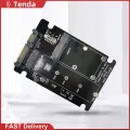 Dual Interface SSD Adapter for 2230/2242/2260/2280 M.2 NGFF SATA SSD. 