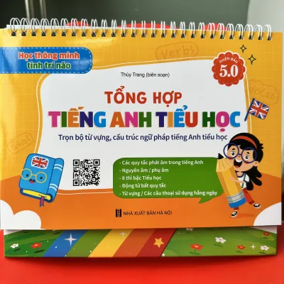 Sách - Bộ Lịch Công Thức Giải Nhanh Toán và Tổng Hợp Kiến Thức Tiếng Anh Tiểu Học (Phiên bản 5.0)