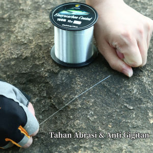 Bingolife Senar Pancing Murah Anti Keriting Kuat Nilon Fishing Line Galatama Ikan Besar Max 1.2mm Main Line Sub Line Ikan Mas