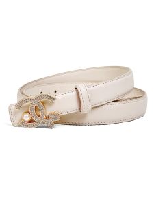 Luxury Buckle Women Belts Pearl Rhinestone Embellished Adjustable balck/brown Waist Belt Elegant Style For Dress Jeans Party2026