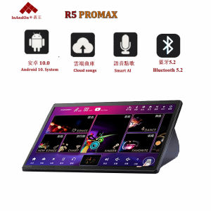 InAndOn karaoke playerR5PROMAX 3IN1 15.6 IPS Touch screenAndroid 10.Dual system4TB HDD 80K SongsMulti-LanguageCloud downloadYouTube OnlineScore Smart AI