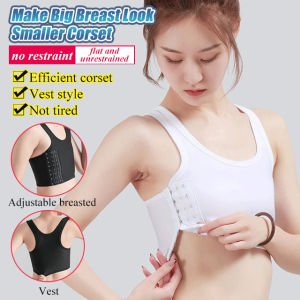 Corset Bustier Top Comfortable Breathable Shapewear Innerwear/Slim Fit Chest Binder For Yoga Sports/Thin Undergarment For Women/Urban Fitness Daily
