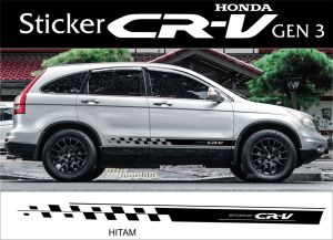 STICKER VARIASI CUSTOM HONDA CR-V GEN 3 AKSESORIS HONDA CR-V GEN 3