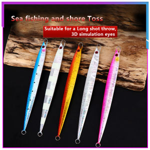 【NYA】 80g/100g/135g Metal Jig 3D eyes Metal Lure Lead Jig Jigging Fishing Lure Light-jigging Boat Fishing Fast-jigging Bait Hard Lures