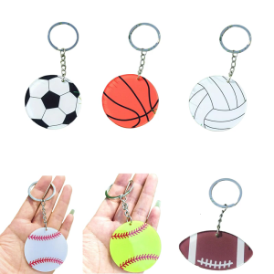 Volleyball Keyrings Stylish Key Decorations Multipurpose Keychain Fashion Pendant Suitable for Car Keys and House Keys