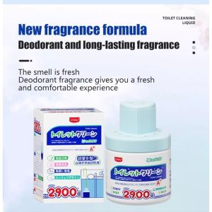 SG Fast Delivery Automatic Toilet Bowl Cleaner Freshener Toilet Flush Blue Cleaning Gel Table