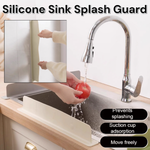Upgrade Your Kitchen with All-in-One Suction Cup Sink Splash Guard