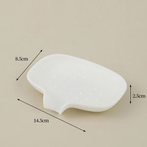Diversion Type Silicone Soap Box Rack Japanese Creative Bathroom Shower Soap Tray