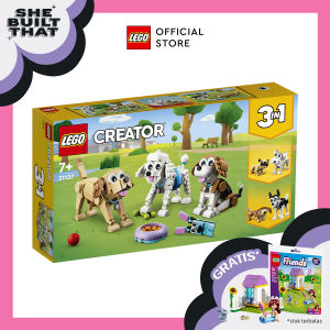 LEGO Creator 31137 Adorable Dogs (475 Pieces) Building Block Toys Bricks