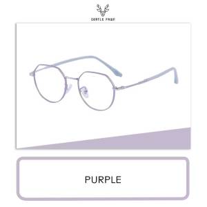 Gentle Fawn Kacamata Antiradiasi Blueray Sinar Biru Bahan Titanium Ringan Style Oval Fashion Pria Dan Wanita Bisa Minus Photocromic Bluecromic 77037