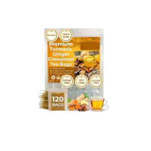 Blood Vessel Cleanse Tea Turmeric Cinnamon Blend Natural Detox Drink Supports Circulation Cholesterol Balance Herbal Ingredients