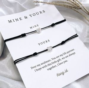 Gelang couple korea love bestie Gelang Couple Love Bracelet