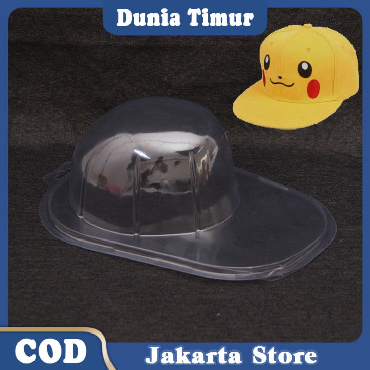 Pelindung Topi Baseball Hat Display Case Flat Dan Curve Visor