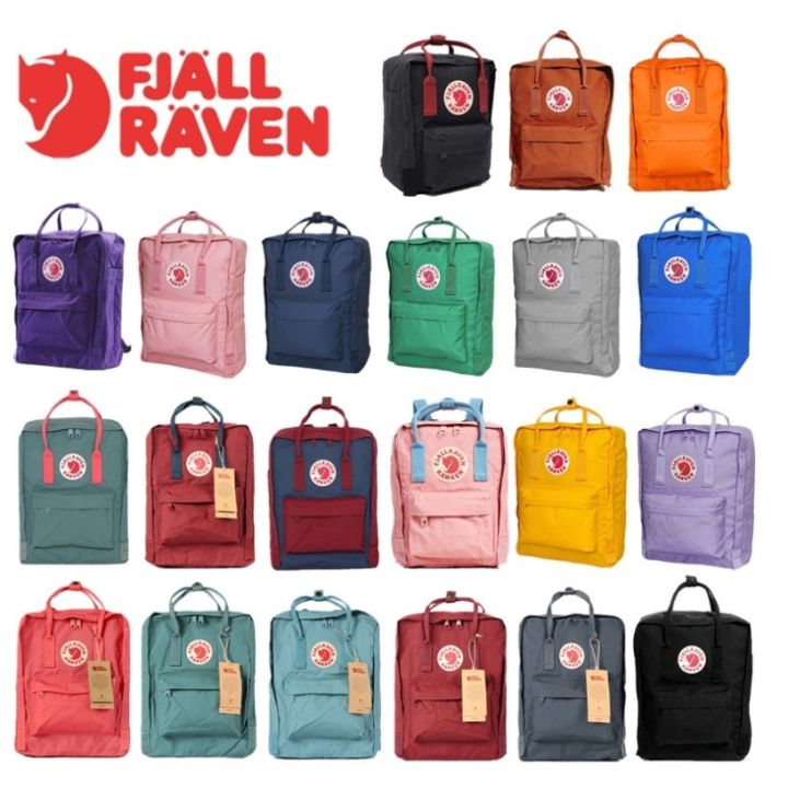 Stock fjallraven Backpack Kanken Fjallraven Kanken Classic 7l 16l 20l Backpack Casual Dnon Backpack Children Backpack School Bags Lazada PH