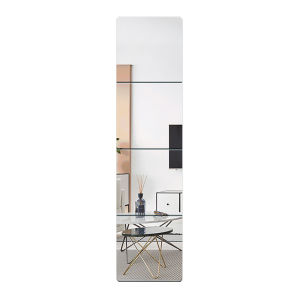 กระจกยาว กระจกไร้ขอบทรงสี่เหลี่ยม กระจกส่องเต็มตัว กระจกแต่งตัวEuropean-style floor mirror กระจกแต่งตัว กระจกแต่งหน้า กระจกติดกําแพง