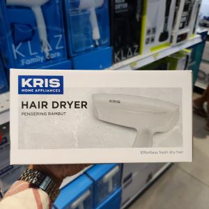 Ace Kris Hair Dryer Travel 600 Watt - PUTIH - HITAM - PINK - Pengering Rambut Hair Styler Elektronik Kecantikan