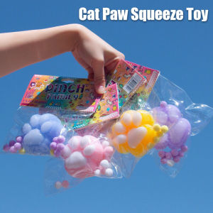 Cute Plush Cat Paw Squeeze Toy Slow Rebound Squishy Toys For Girls Gift For Kids