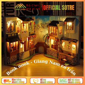 Mô hình DIY Book Nook - Giang Nam cổ trấn TC10