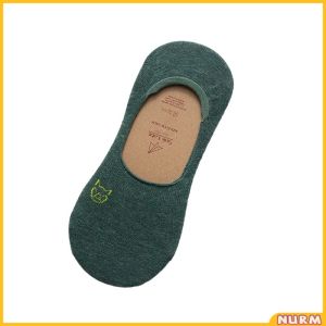 Nurm Women Boat Socks Cute Cat Embroidery Sock Casual Invisible Short Stockings Summer Candy Color
