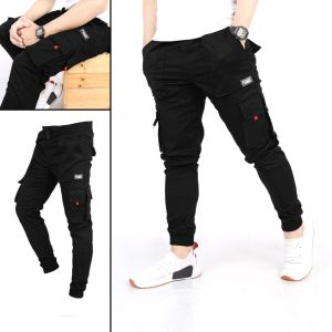 Celana Panjang Chino Jogger Cargo Double Saku Celana Jogger Pria Celana Cargo Pria Celana Joger