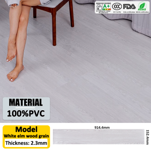 【24 hour shipping】PVC vinyl flooring vinyl floor sticker 2.3mm thickness waterproof wear-resistant vinyl wood flooring 36pcs=5㎡ wood vinyl flooring for self-adhesive home flooring decor 地板貼 长条地板革