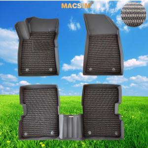 Thảm Lót Sàn 2 Lớp TPE Macsim MG ZS 2020+ Chuẩn Form Bền Không Mùi ( sd3 xám đen ct)