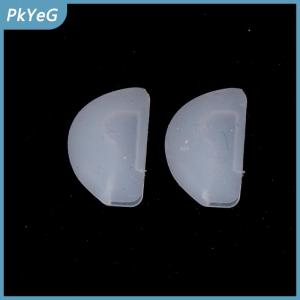 PkYeG 1 Cặp Kính mỏng Miếng đệm mũi dính Silicone Miếng đệm mũi chống trượt rõ ràng nosepads
