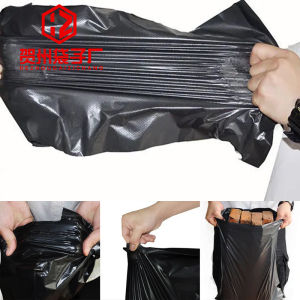 Courier Bag 100pcs 50pcs Packaging Shipping Plastic Mailing Flyer 快递袋 Beg Kurier Black White