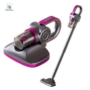 85000Pa Handheld Vacuum Cleaner with UVC Light Cordless Dust Mite Removal USB Rechargeable Portable Mopping Machine for Bed Cleaning