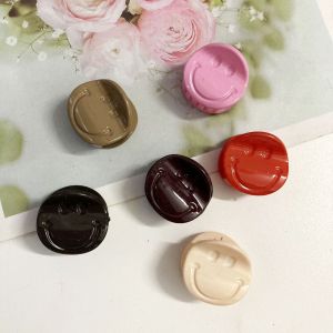 Gắp tóc kẹp tóc mái màu hình mặt cười dài 2cm - gap 19