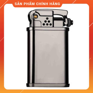 Bật Lửa Hộp Quẹt Zorro Z602 trơn Thiết Kế Cực Độc - Dùng Xăng Bấc Đá